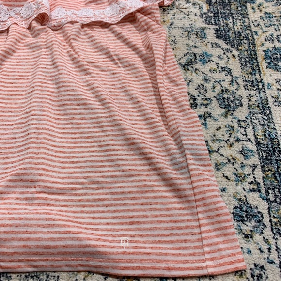 Tommy Hilfiger Off the shoulder striped top - Picture 2 of 9